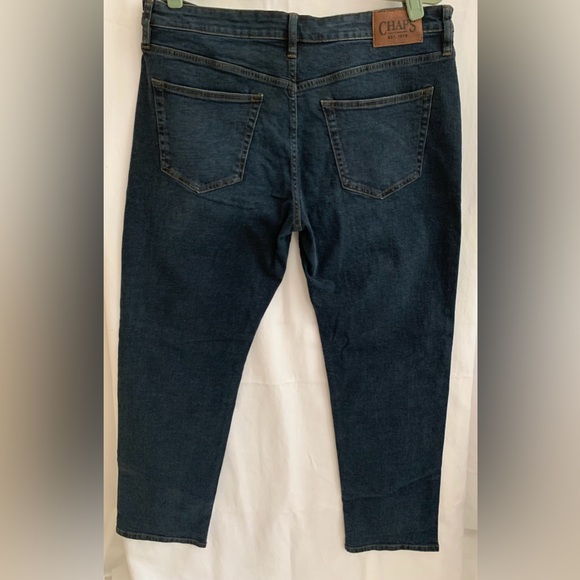 Chaps Mens Jeans Slim Straight Fit Size 34x32 - Picture 3 of 6